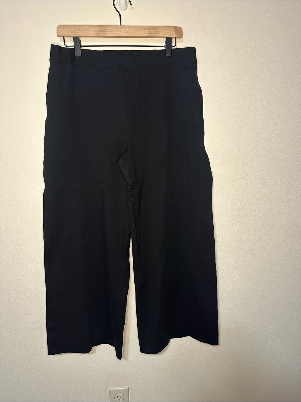 SPANXsupersmooth™ PerfectFit Ponte Wide Leg Pant black style 20385R size XL - Picture 9 of 10